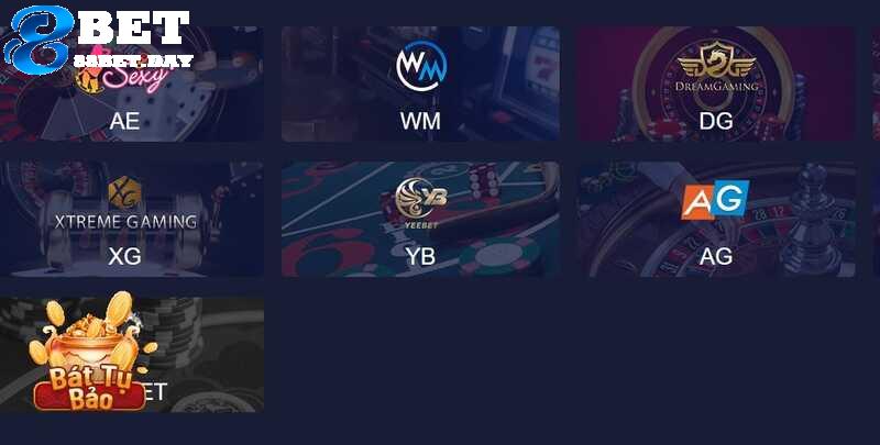 Chọn sảnh WM Casino để vào được bàn cược